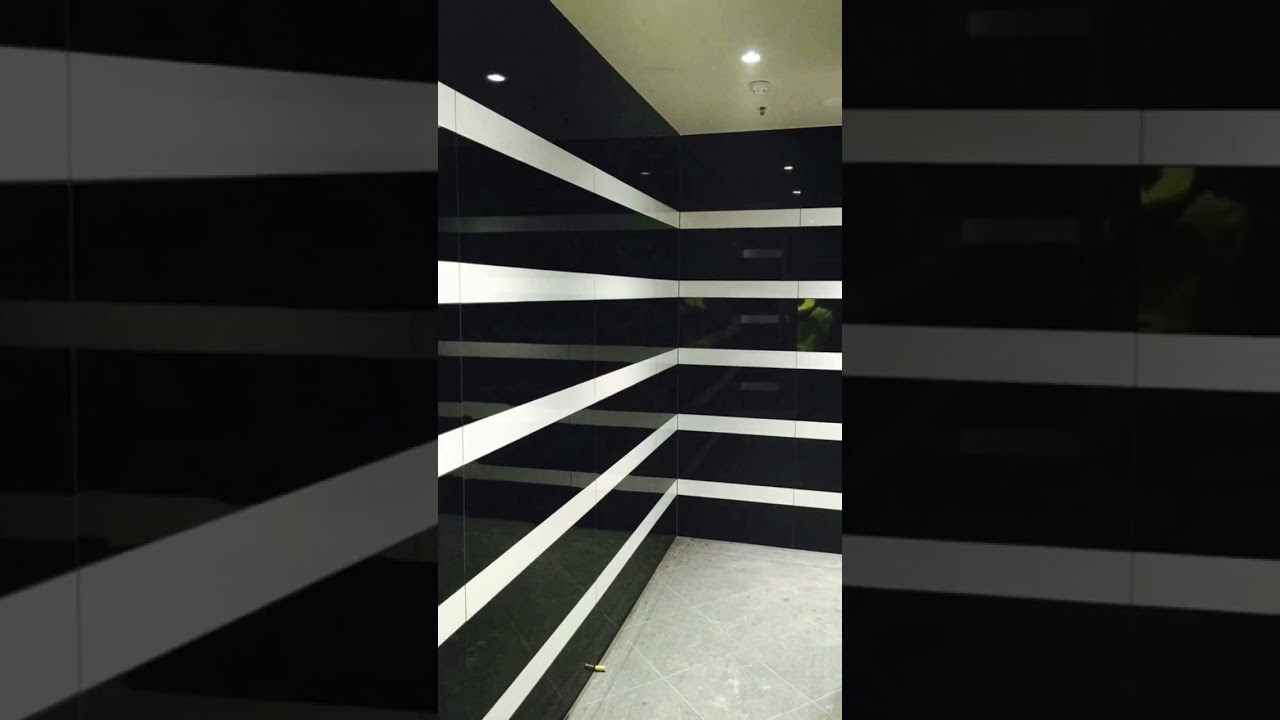 Black and white bathroom 2022