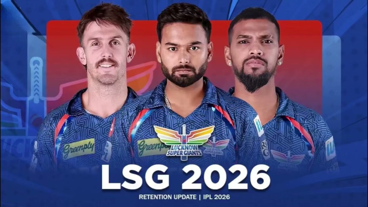LSG IPL 2026 Retention & Released List | Full Squad Update