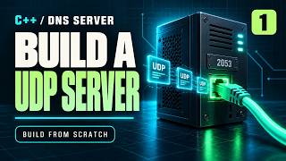 Full Build Your Own DNS Server - 01 setup udp server Guide