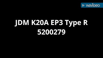 JDM K20A EP3 Type R Compression Test 5200279