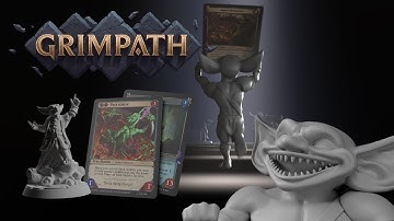 Grimpath Trading Card & Fantasy Wargame Kickstarter Teaser Trailer