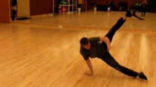 Bboy Kaleb Flares Slow Motion