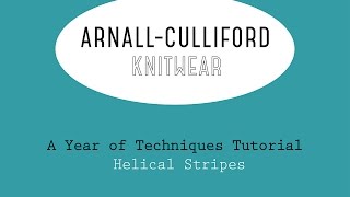 A Year of Techniques: Helical Stripes Tutorial