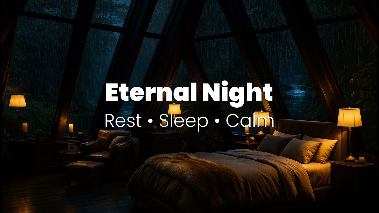 3 Hours of Eternal Night Piano & Ambient Infinity for Stress Relief & Sleep