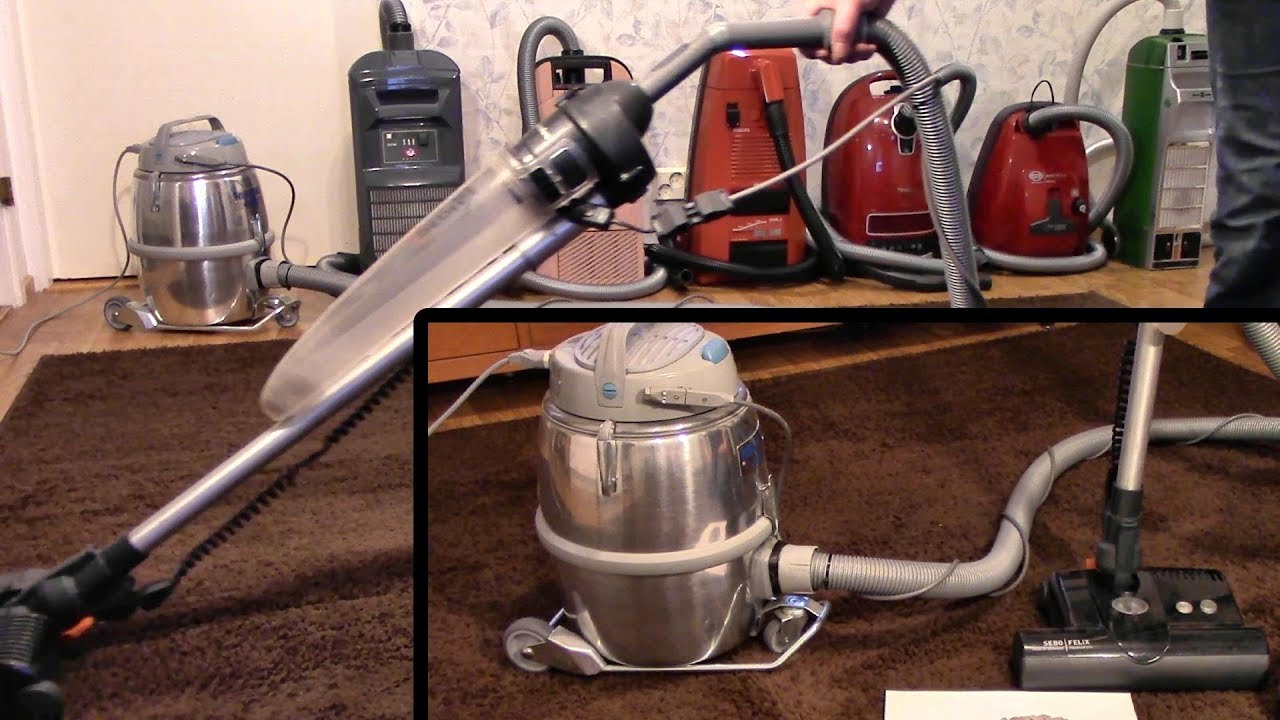 Nilfisk GM80 + Bag Saver Natural Rug Vacuuming YouTube