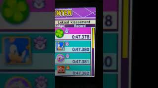 Wr 100M Backstroke In 47.378 - Mario & Sonic At The London 2012 Olympic Games 3Ds