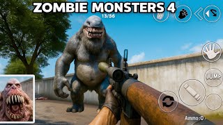 The All Bosses Attack! 😱 Zombie Monsters 4 New Update Levels 22–25 GAMEPLAY screenshot 2