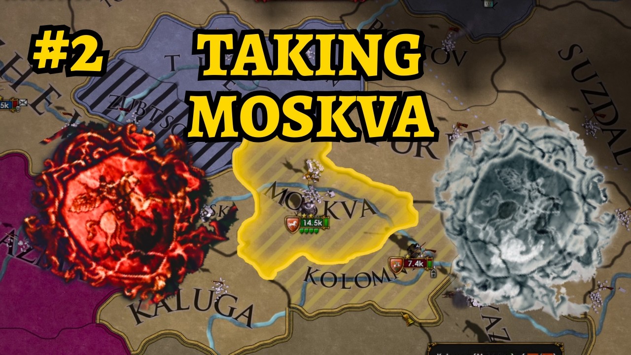 Taking Moscow | Breaking The Yoke #2 | EU4 Achievements