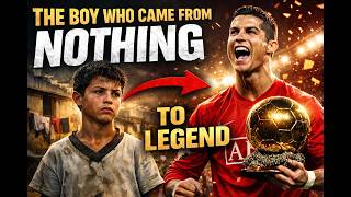 🔥 “The Boy Who Came From Nothing — The True Story of Cristiano Ronaldo”