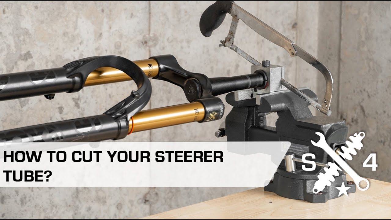 How to cut your steerer tube - YouTube