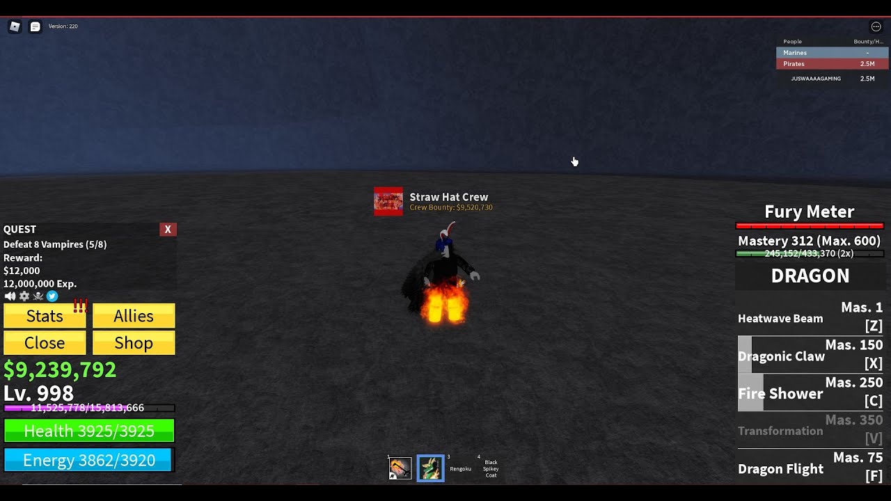 LIVE BLOX FRUITS GRIND OR BB HUNT 9 ROBLOX KING LEGACY BLOX