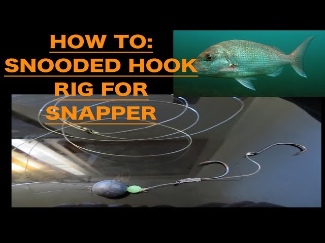 How To: Snooded Hook Rig For Snapper Port Phillip Bay 