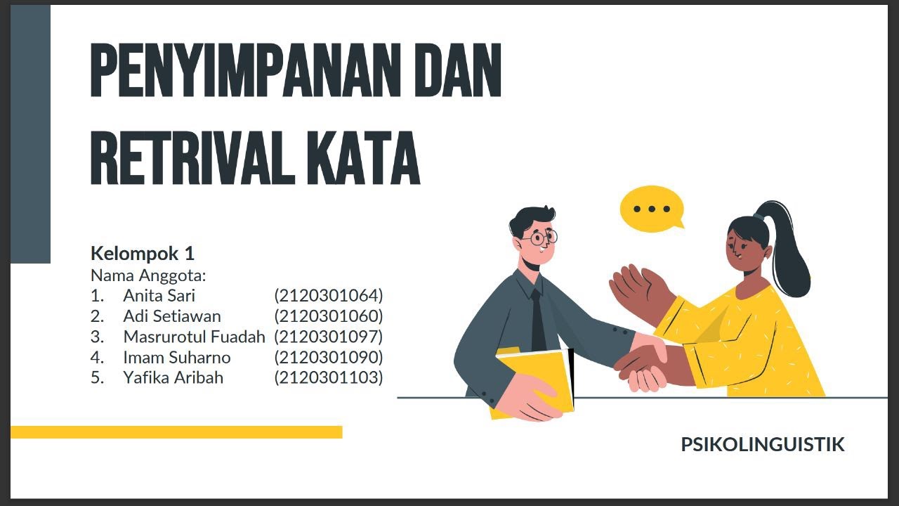 Penyimpanan dan Retrival Kata
