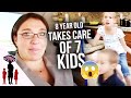 Supernanny SHOCKED at Eight Year Old being a Mini Mom to 7 Kids!