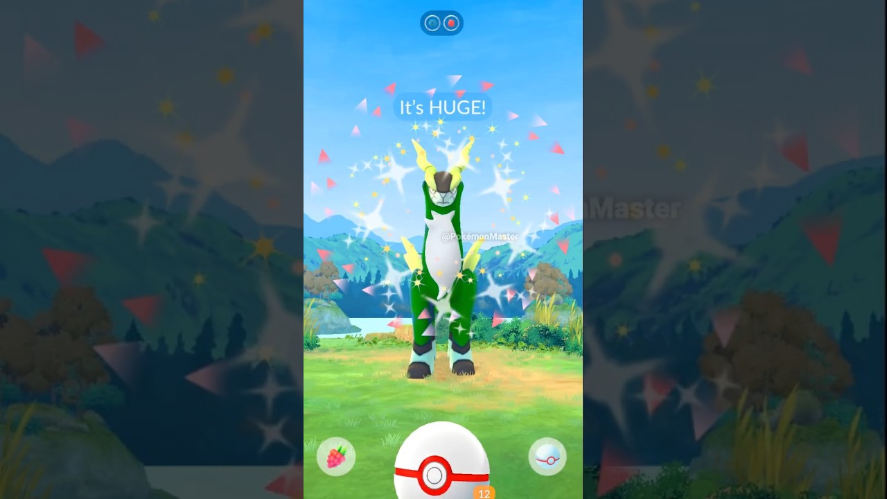 Let’s GO! ✨ HUGE Shiny Legendary Goat Pokemon GO.