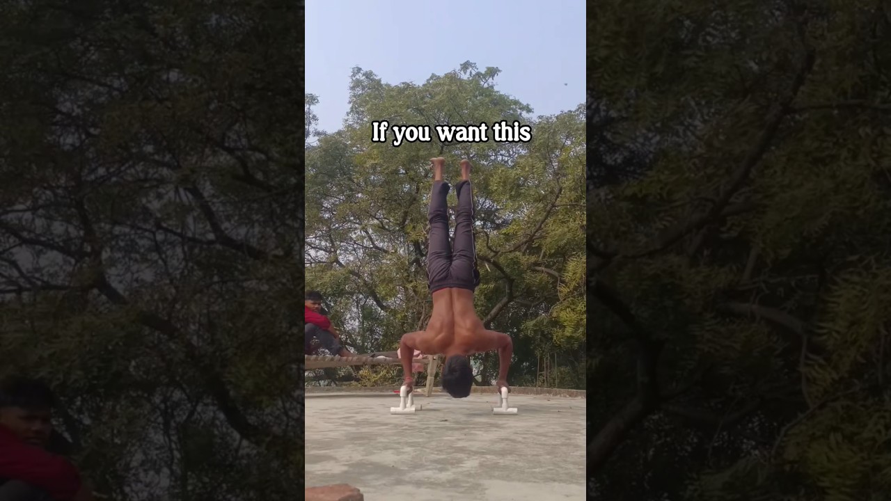 Effective exercise for Handstand 