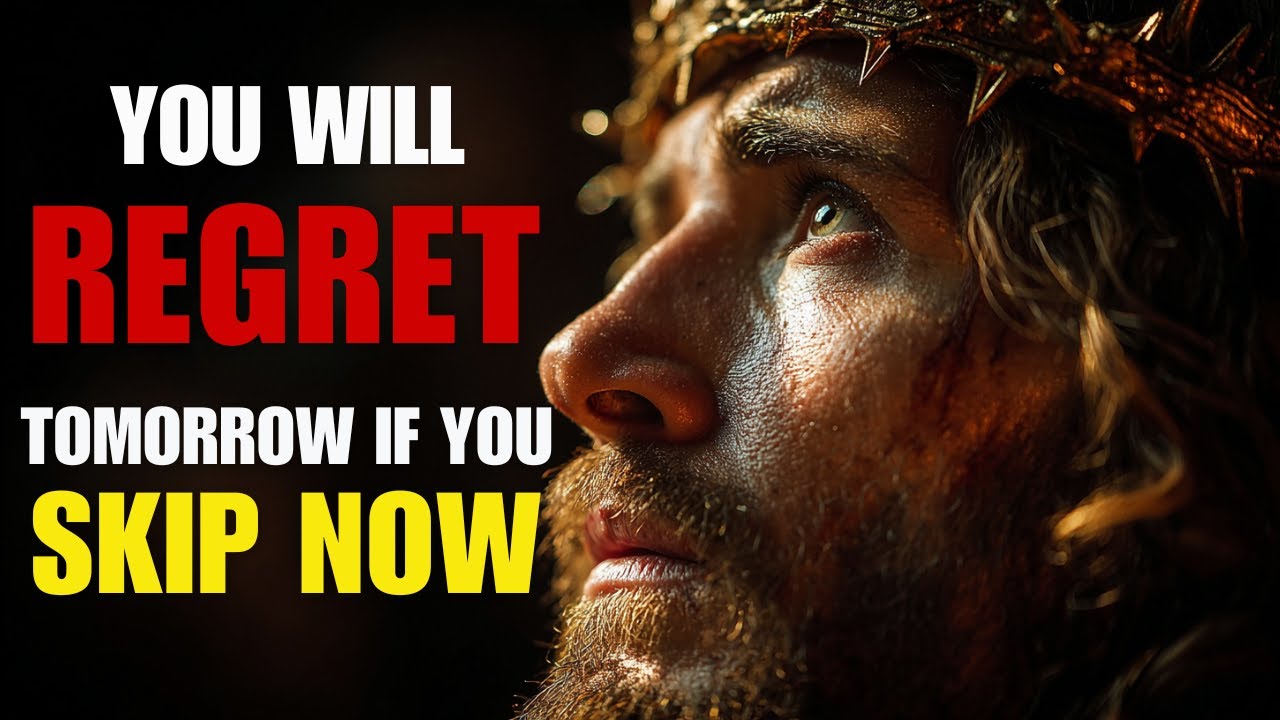 ✝️God Says: You Will Cry Later If You Skip This | Biblical Scriptures Teaching | Jesus Prophecy