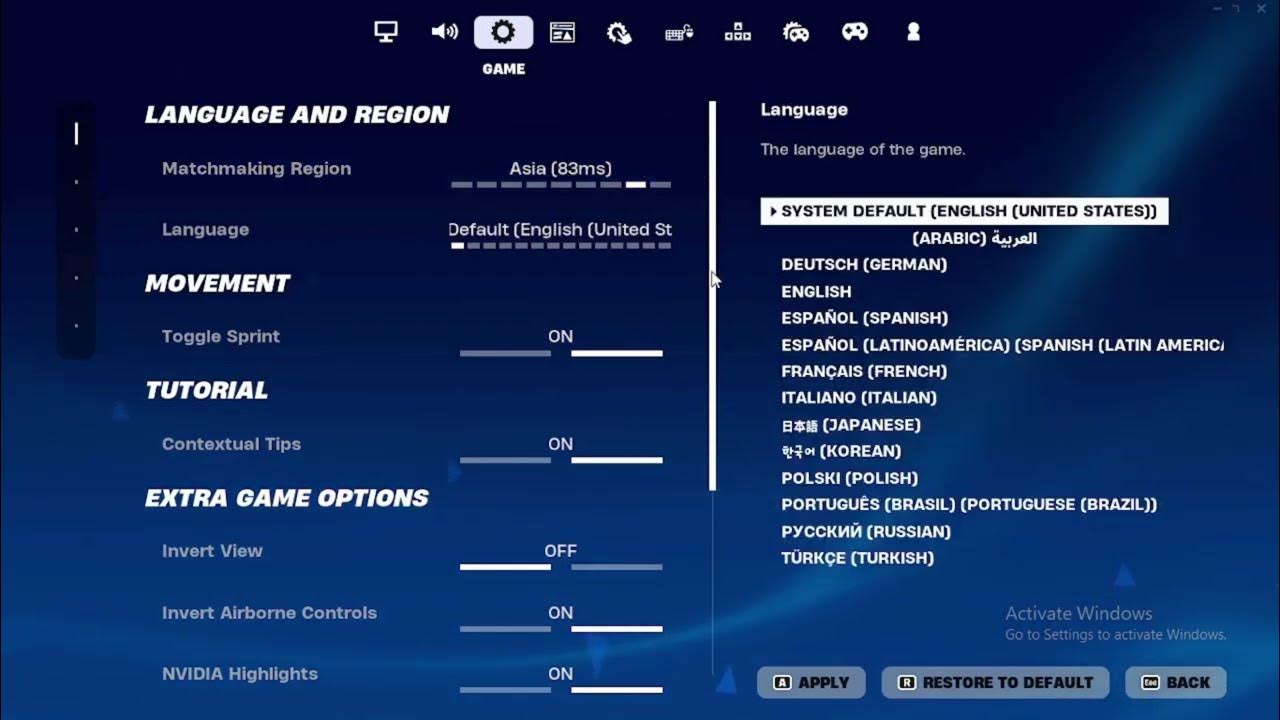 How to Change Matchmaking Region on Fortnite? YouTube