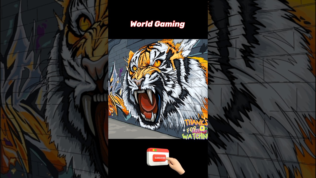 Tiger || Happy Colour || World Gaming ||