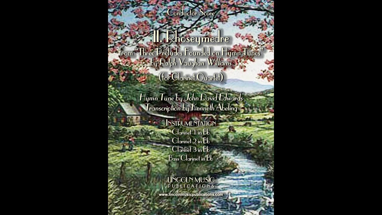 Rhosymedre (for Quartet) YouTube