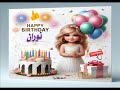 سنة حلوة يا نوران Happy Birthday عيد ميلاد نوران 