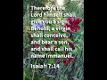 Isaiah 7:14 #bibleverse #faith