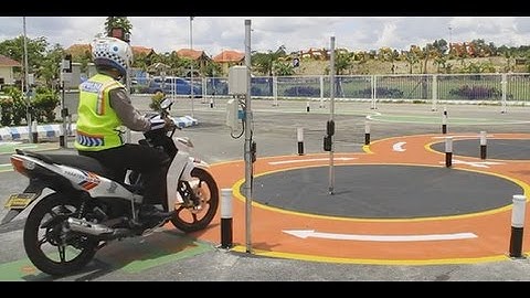 Berikut Adalah Video Ujian Praktek SIM C, Ditonton Gengs!