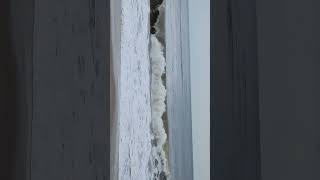 #Coney #Island #beach Waves are crazy Don't come dangerous
