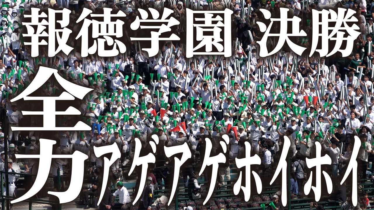 【何この迫力… 本家やばっ…】センバツ高校野球　決勝　報徳学園　全力アゲアゲホイホイ！　アルプス・内野・外野もアゲアゲホイホイ！優勝ならずも今大会１番のインパクトを残した応援！2023.4.1　甲子園