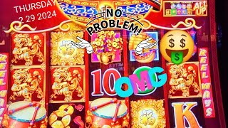 Wow awesome play with Dancing Drums bonus, Chasing the Major Jackpot #slots #slotmachine #casino