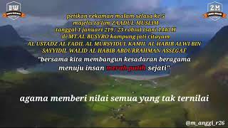 petikan rekaman majelis zaadul muslim