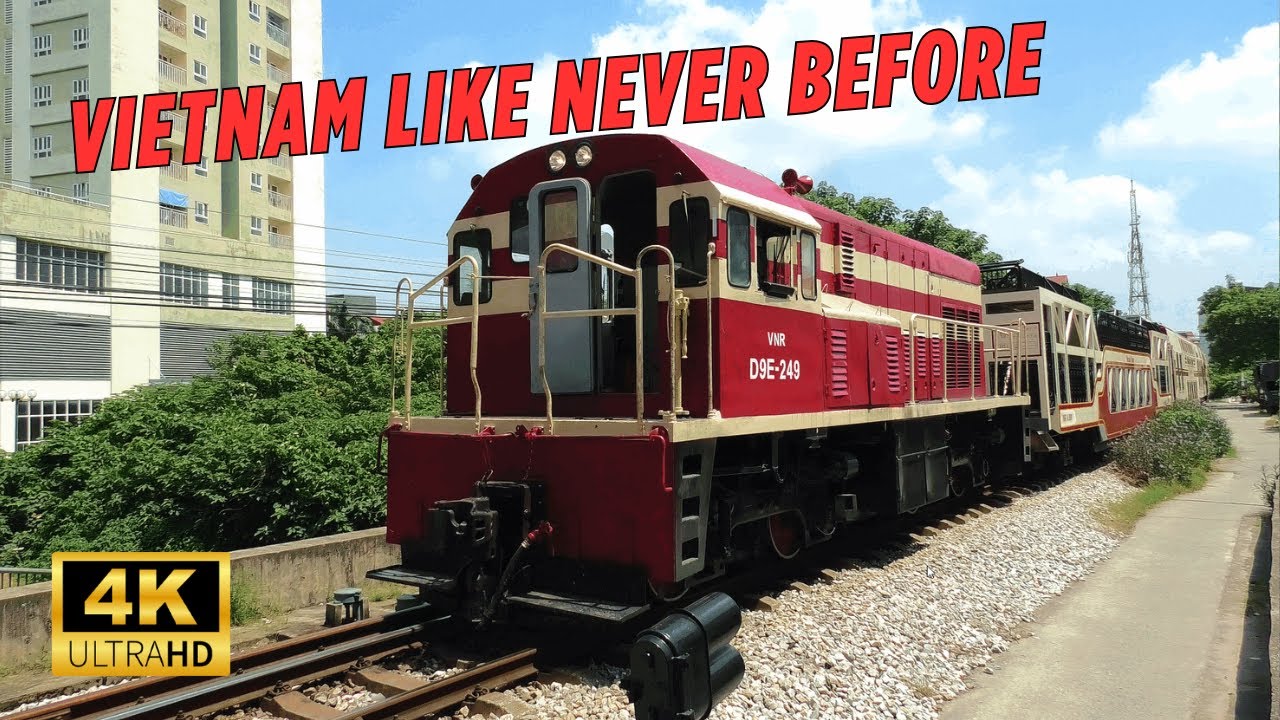 The Hanoi Train - The Most Beautiful Double-Decker Train in Vietnam | Vietnam Like Never Before