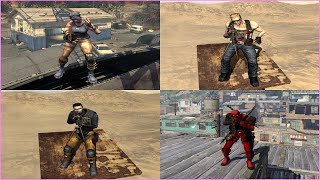 Four Character Player Models from other Video Games in MW2/IW4x