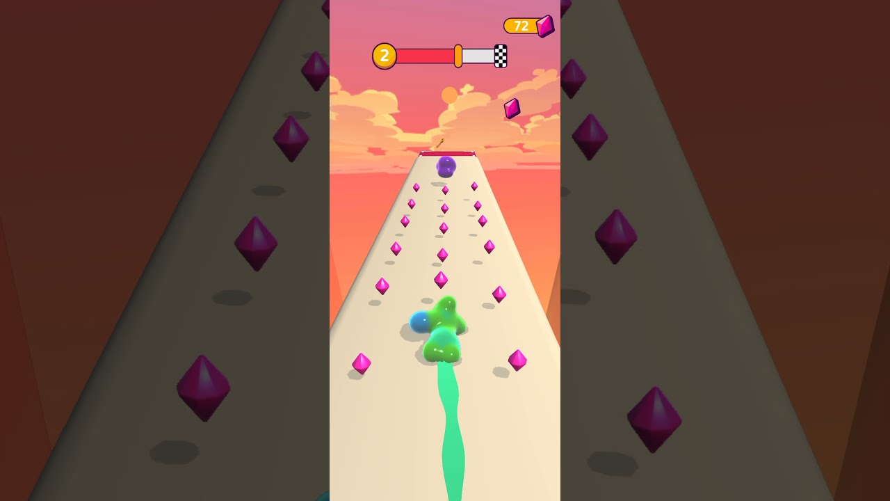 BLOB RUNNER 3D LVL-2 ANDROİD,İOS Android Gameplay