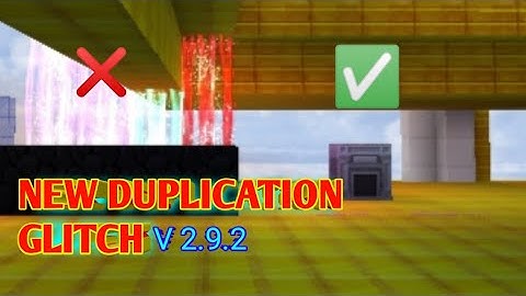 new duplication glitch v 2.9.2 100% work