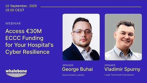 Webinar: Access €30M for EU Healthcare Cybersecurity (ECCC Grant)