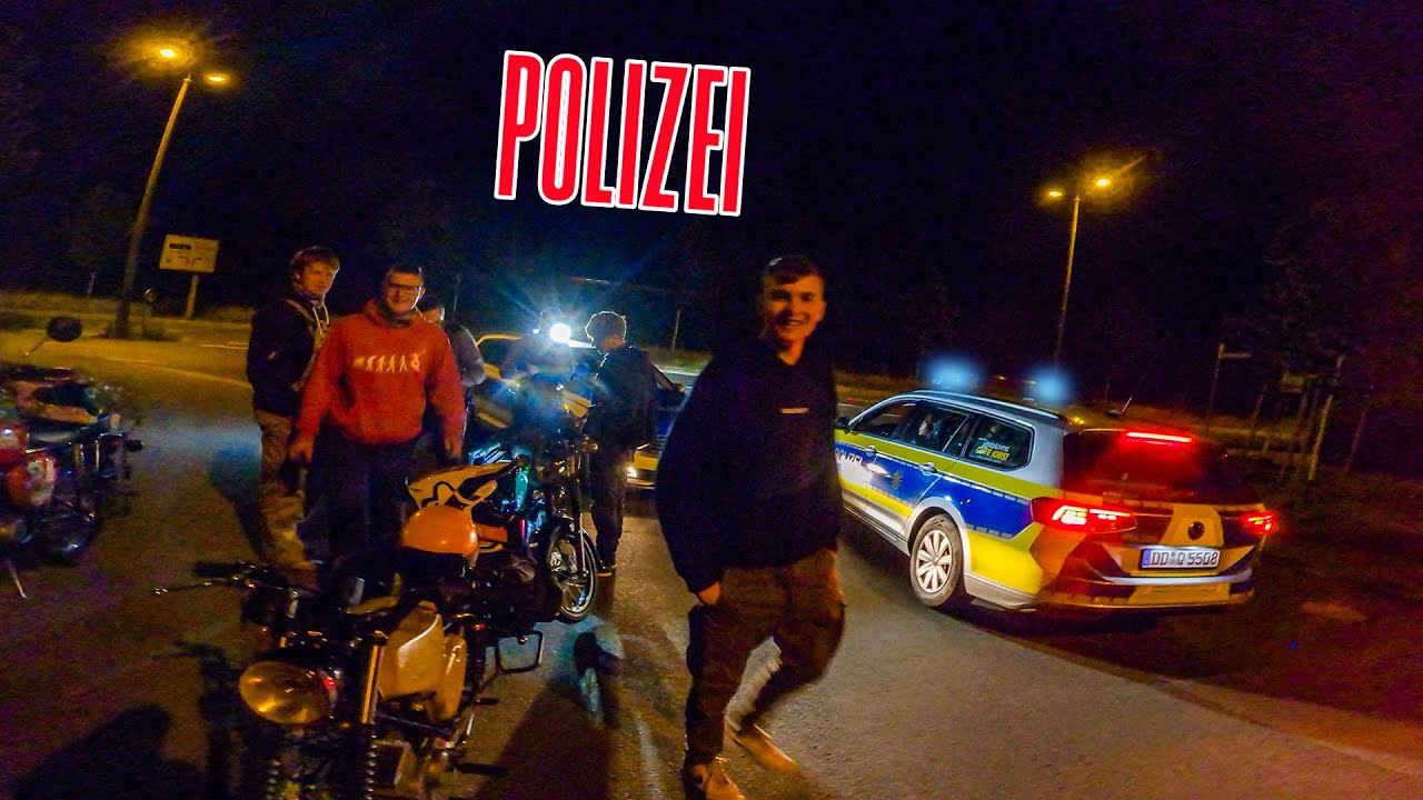 2 POLIZEIKONTROLLEN in 10 MINUTEN | Simson - TOUR in den OSTEN 2023