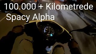 100.000 Kilometre Honda Spacy 110 Alpha Performans
