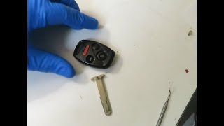 Honda Key Fob and Key Blade Broken Apart: How to fix on Many Vehicles 2003-2015
