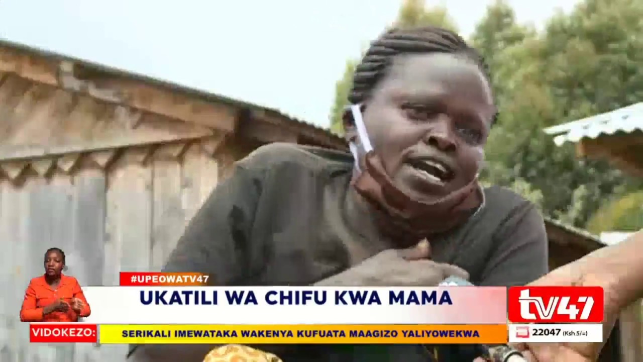 A disabled woman beaten by the chief and his officers