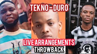 Tekno Duro Live Arrangement Throwback