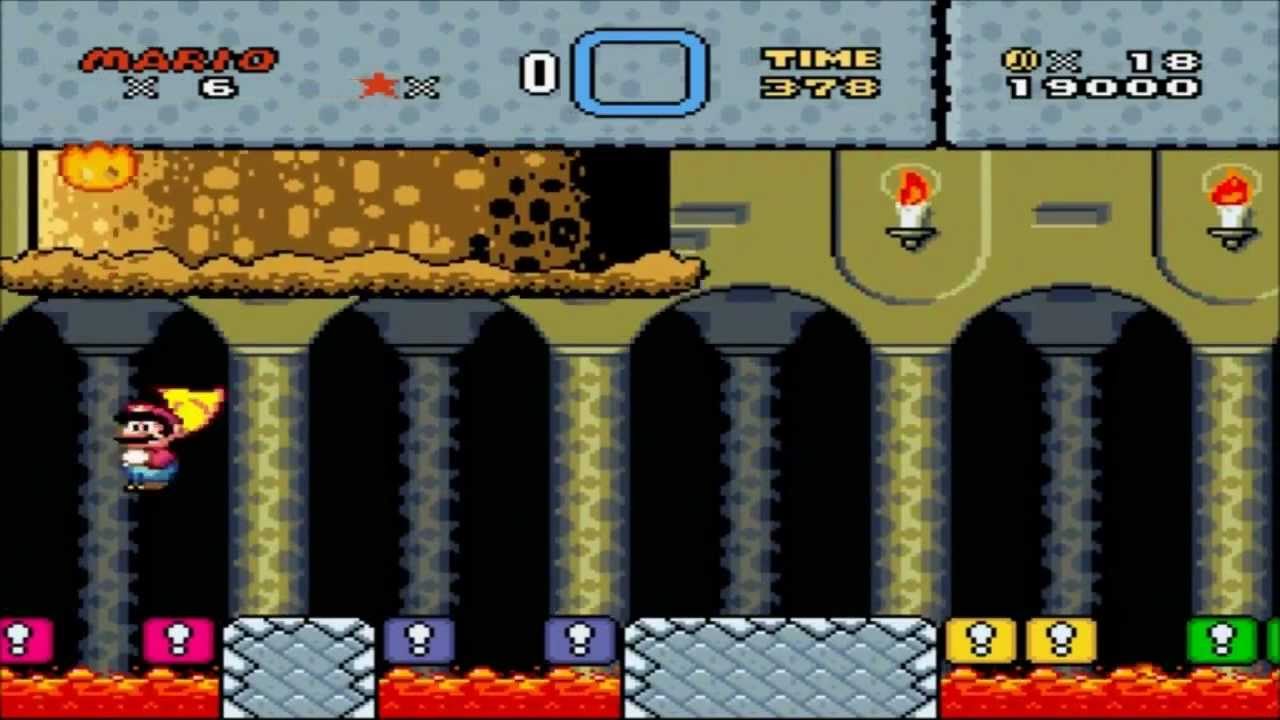 Let's Play Super Mario World Extra Yoshi Wings & Bowser's Castle Doors