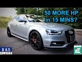Add More Horsepower in 15 mins | Tuning an Audi A4 with IE ECU Tune
