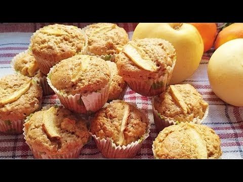 Κέικ μήλου μίνι, χωρίς μίξερ εύκολα, της Γκολφως, muffins apple 🍎🍏 – Video Κέικ μήλου μίνι, χωρίς μίξερ εύκολα, της Γκολφως, muffins apple 🍎🍏 – Video