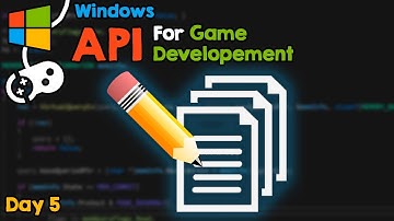 Reading and writing files. WIN API for Game Developers, day 5.
