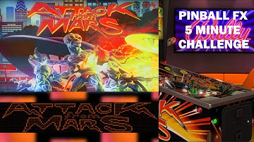 Attack From Mars Pinball FX3 - 5 Minute Challenge