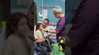 using doll and toys to reduce anxiety and define procedure. #pediatric_anesthesia #بیهوشی