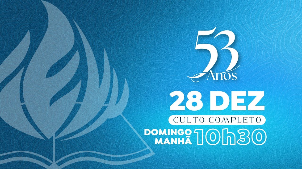 Culto Domingo Manhã | 28/12/2025 | Pr. Clovis Delgado