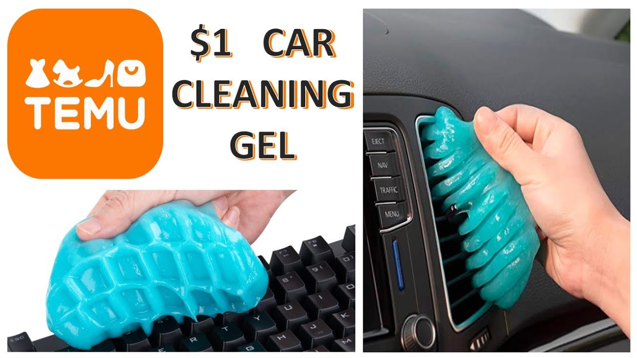 Is TEMU $1 Car Cleaning Putty Gel Worth The Hype? - My Cleaning Putty  Review 