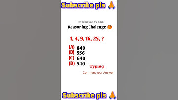 💥 Number Series Reasoning Challenge 2025 🔥 | #shorts #reasoning #informationtvodia